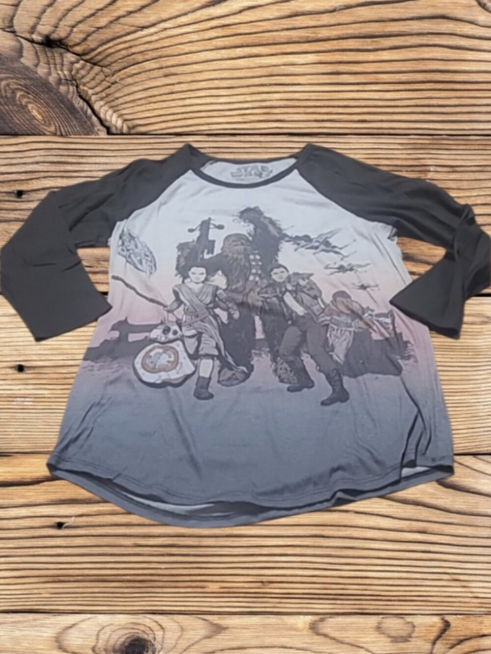WOMEN'S STAR WARS 3/4 SLEEVE SHIRT